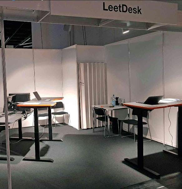 LeetDesk Gamescomstand 2018